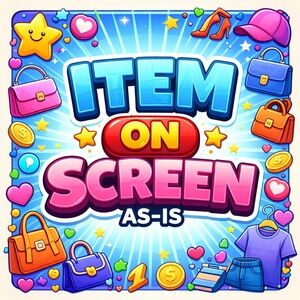 UNLISTED INVENTORY - ITEM ON SCREEN - ITEM AS IS - SHOWN FOR LIVE SHOW!!